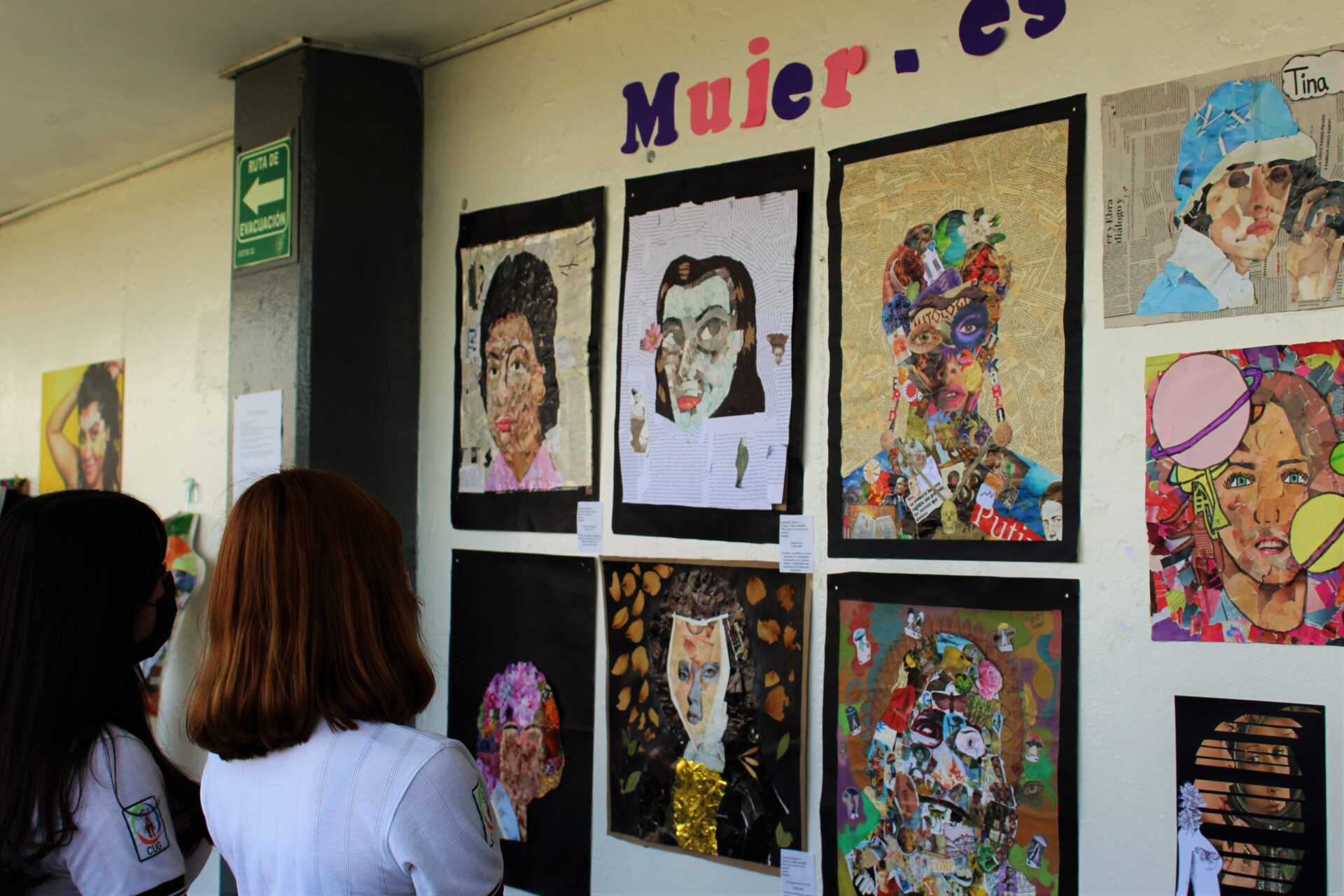 Exposición de collage intervenido "Mujer -es"