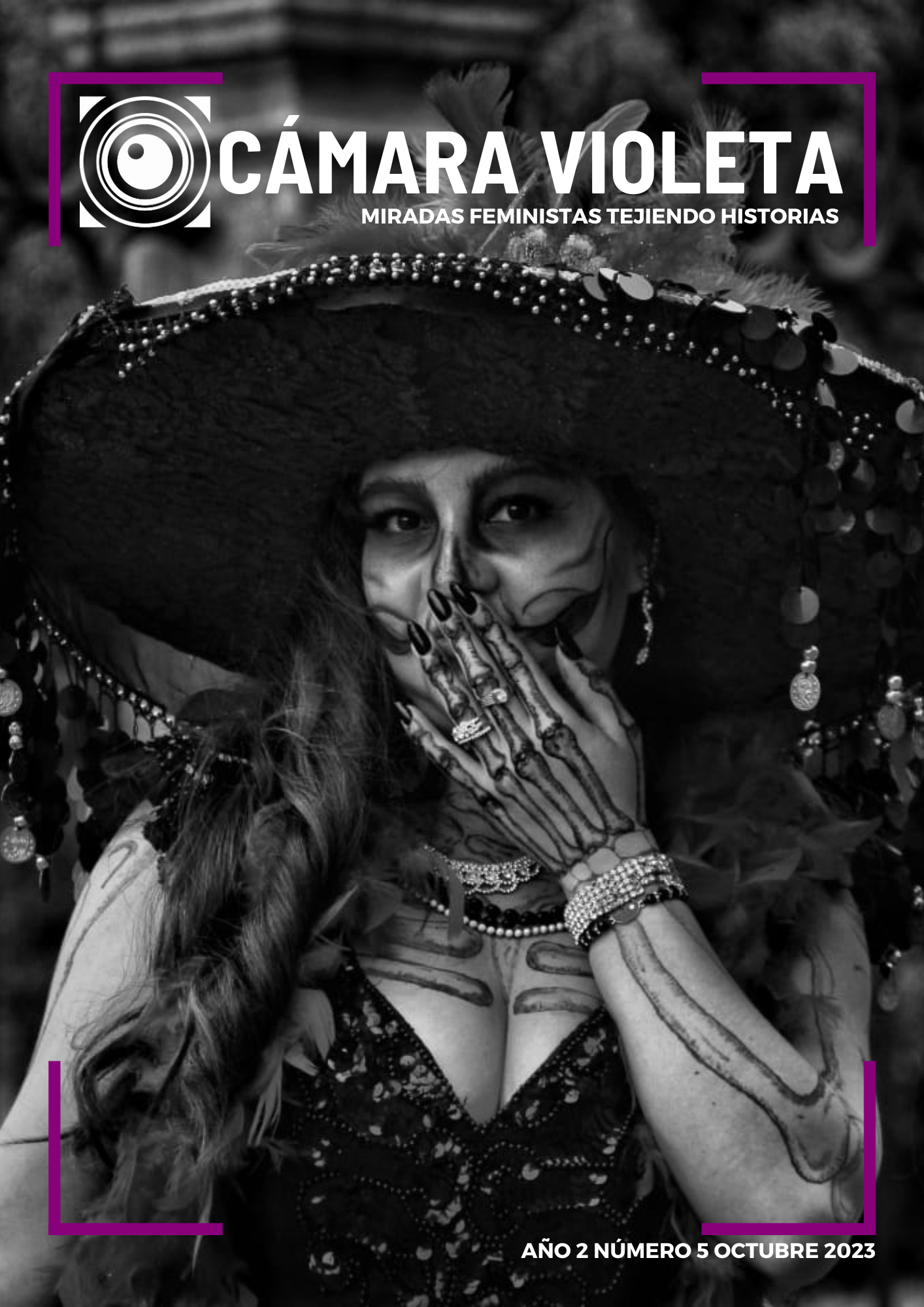 Portada de la Revista Digital Cámara Violeta